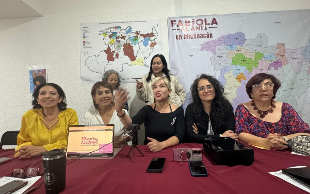 Académicas michoacanas exigen alternancia con rostro de mujer rumbo al 2027
