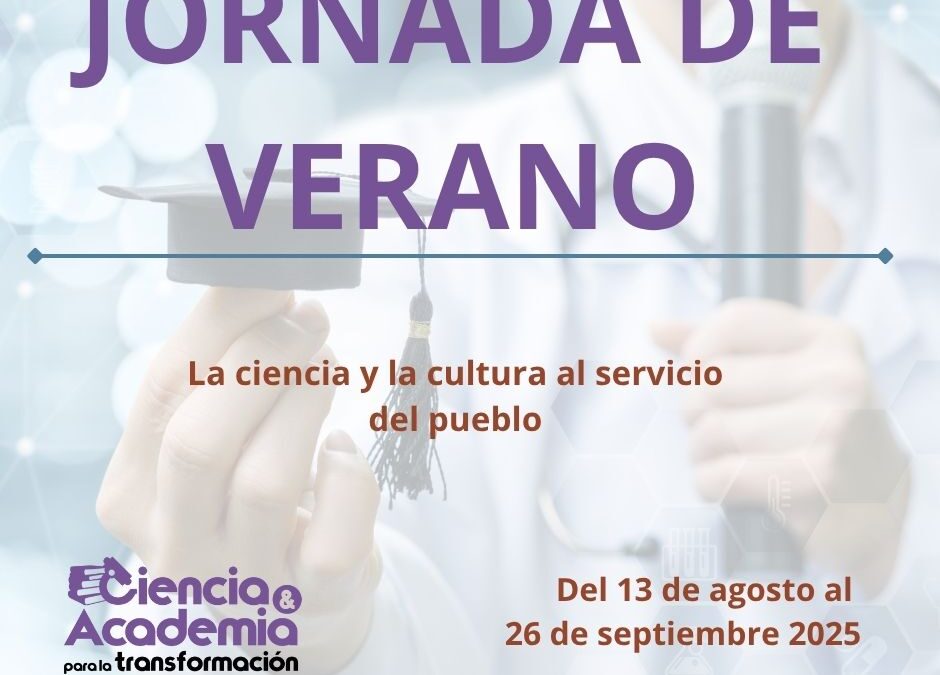 ANUNCIAN JORNADA DE CIENCIA Y ACADEMIA